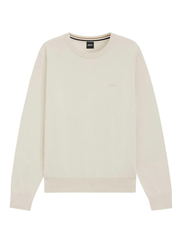 Hugo Boss: スウェット＆セーター - スウェットシャツ/セーター - 白