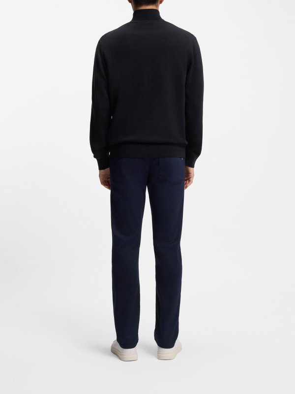 The Best Shops Hugo Boss: Pull col rond - Pull Col Rond - Bleu Foncé
