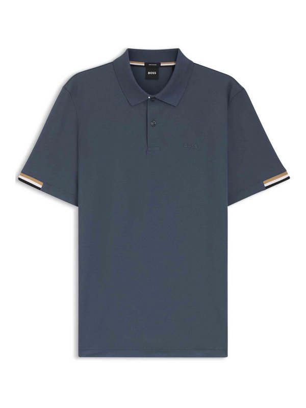Hugo Boss: Polos  - Polo - Bleu