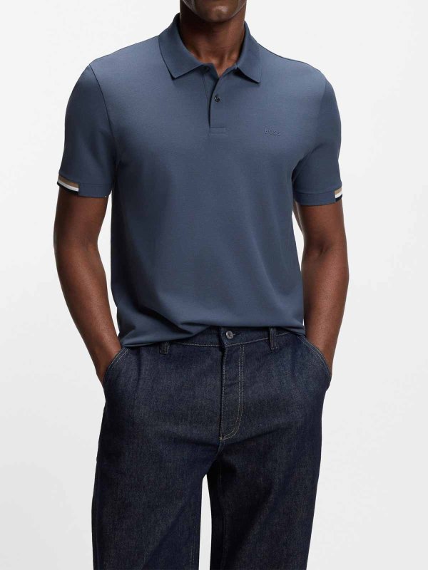Hugo Boss: Polos  online - Polo - Bleu