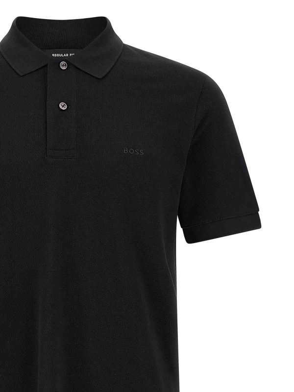 The Best Shops Hugo Boss: ポロシャツ - ポロシャツ - 黒