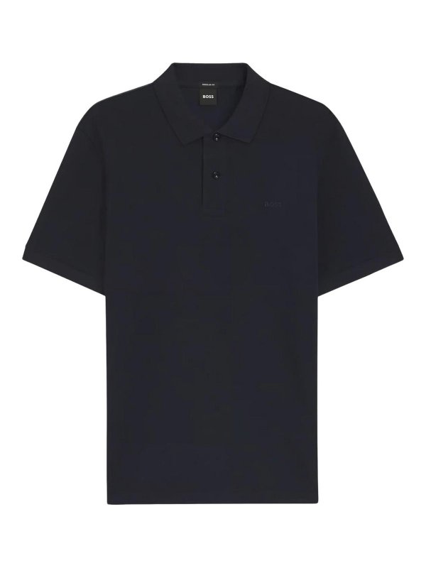 Hugo Boss: Polos  - Polo - Bleu Foncé