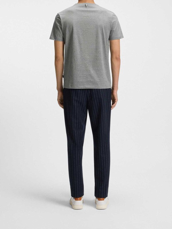 The Best Shops Hugo Boss: T-shirts - T-Shirt - Argent