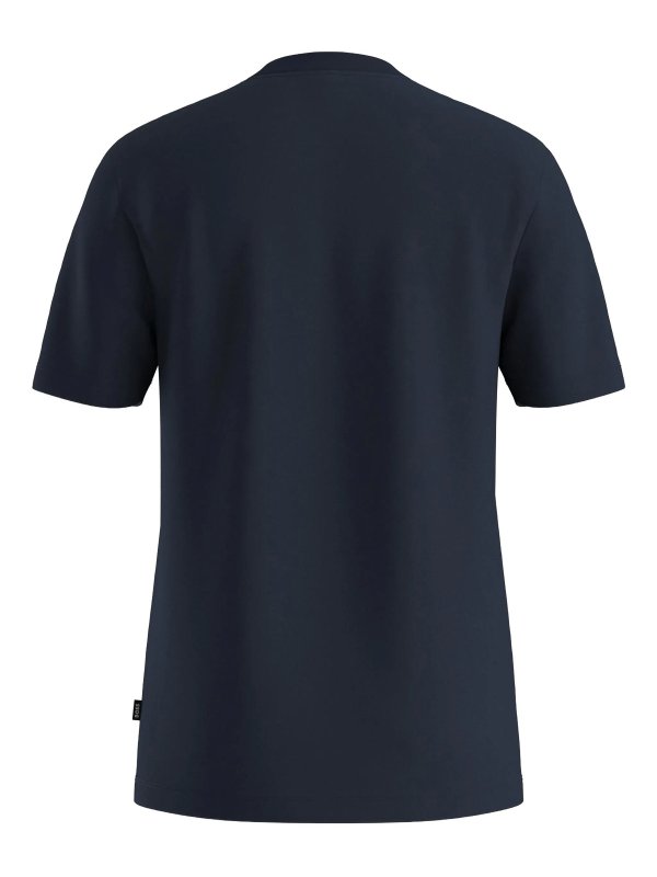 Hugo Boss: T-shirts online - T-Shirt - Bleu Foncé
