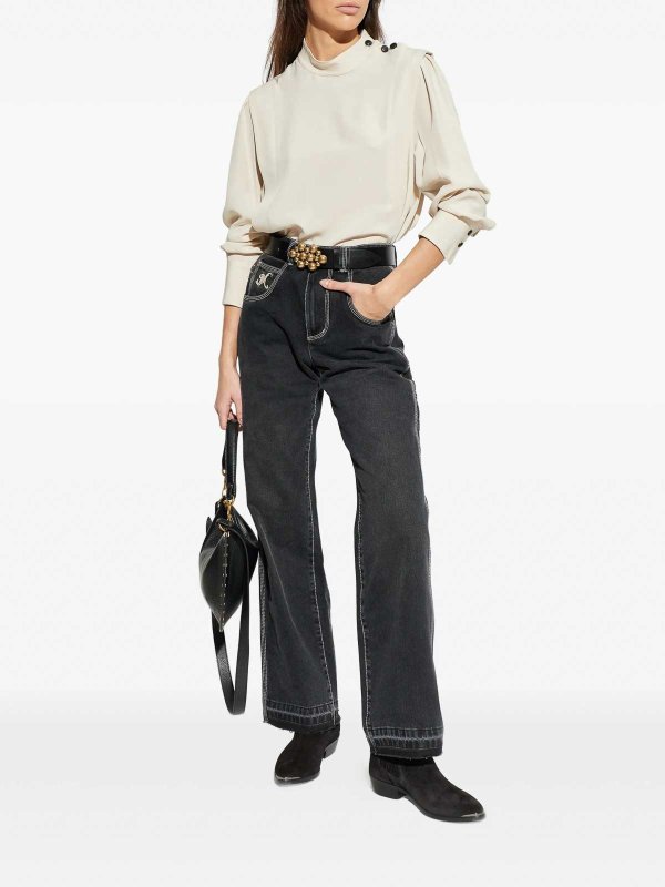 ISABEL MARANT: カジュアルトラウザー online - カジュアルパンツ - 黒