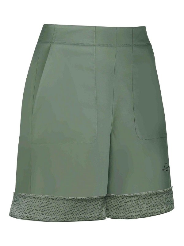 LAMUNT: カジュアルトラウザー - カジュアルパンツ - 緑