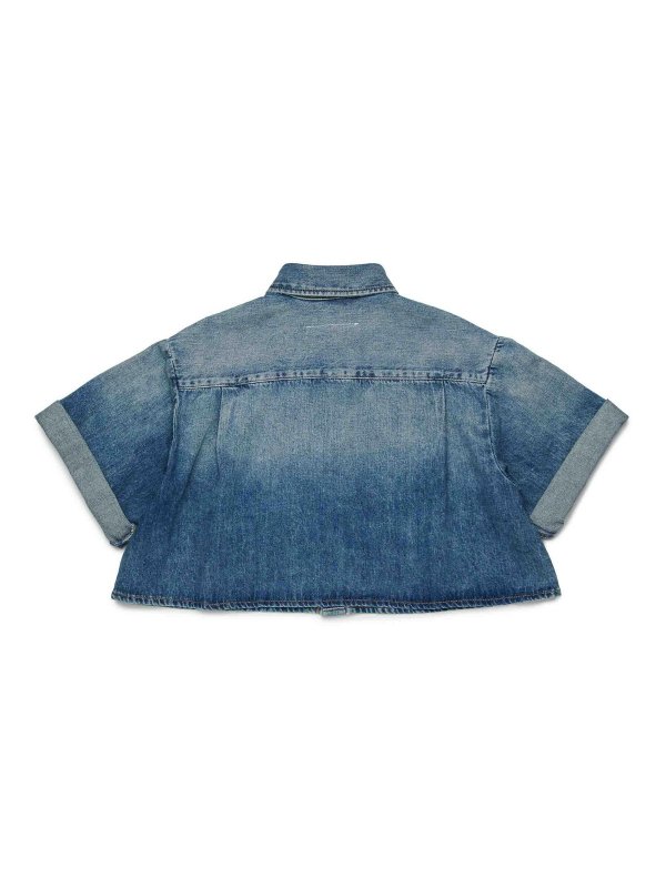 MM6 MAISON MARGIELA: シャツ online - シャツ - ミディアムウォッシュ