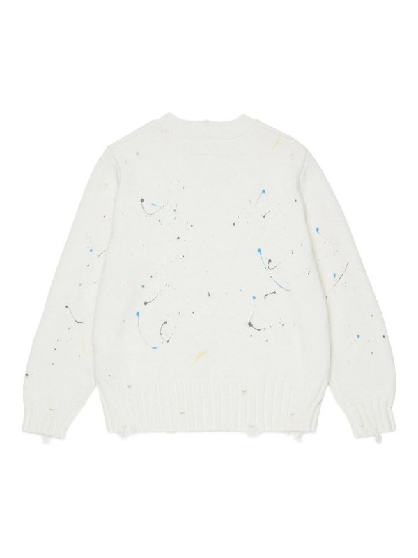 MM6 MAISON MARGIELA: クルーネック online - クルーネック - クリーム