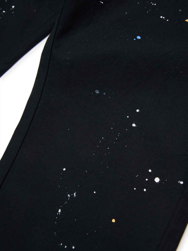 カジュアルパンツ - 黒 shop online: MM6 MAISON MARGIELA