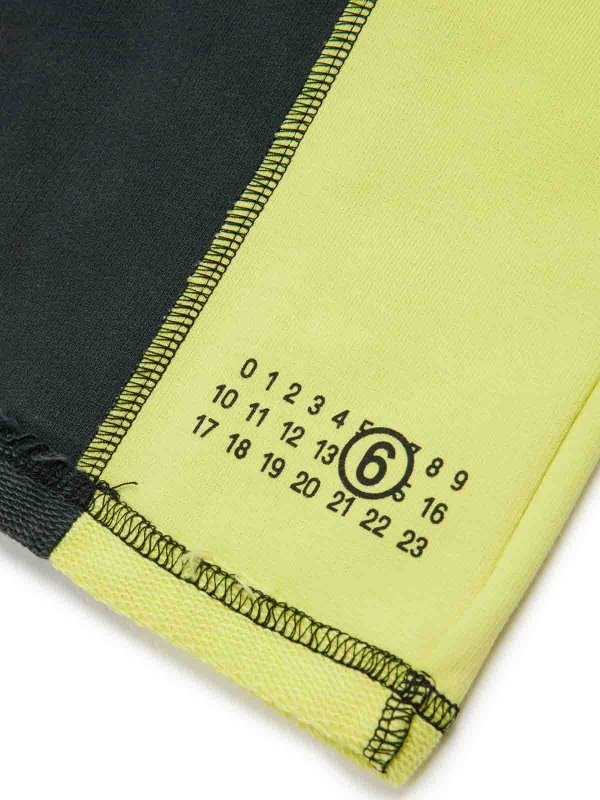 ショートパンツ - 黒 shop online: MM6 MAISON MARGIELA