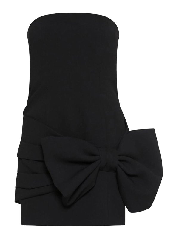 MARELLA: Knielange Kleider - Knielanges Kleid - Schwarz