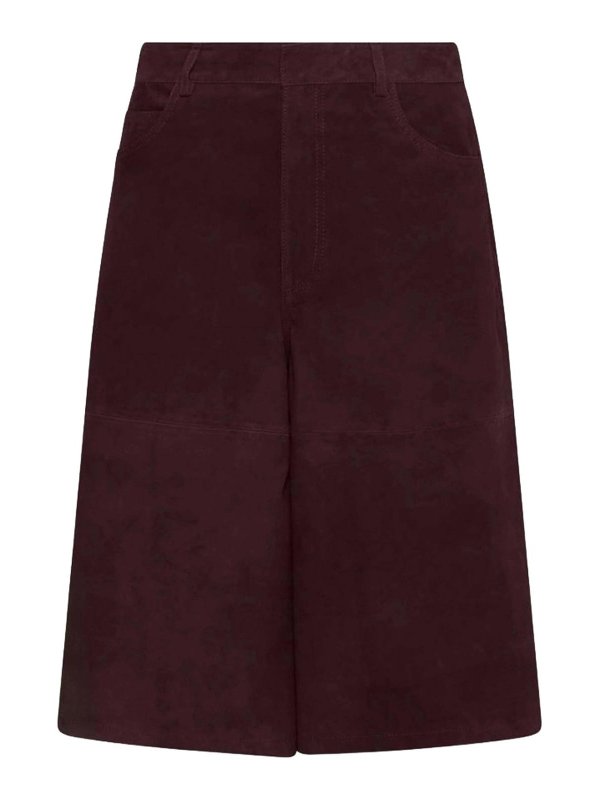 MARELLA: Shorts - Short - Rouge Brun