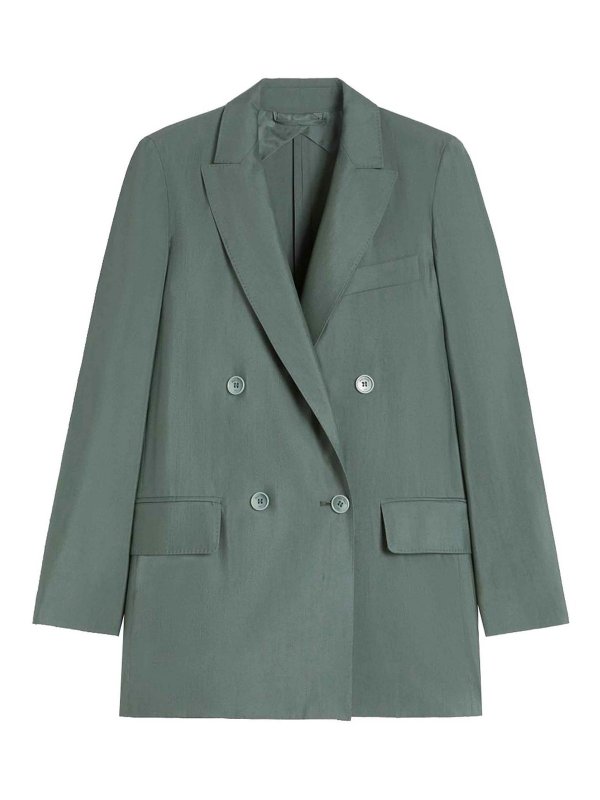 Max Mara: ブレザー - ブレザー - ベージュ