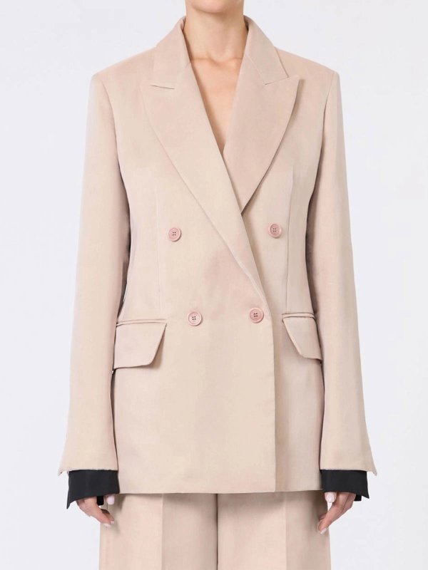 Max Mara: Blazer online - Blazer - Blanco