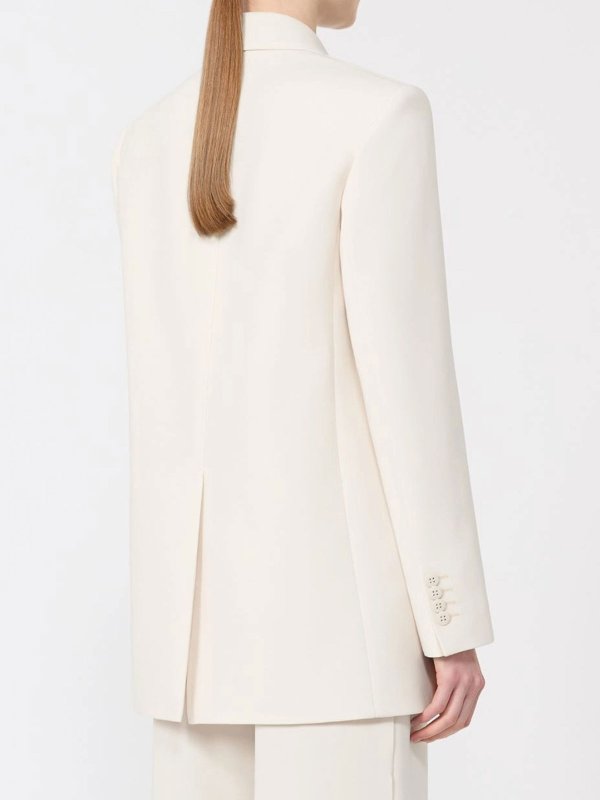 The Best Shops Max Mara: Blazer - Blazer - Crema