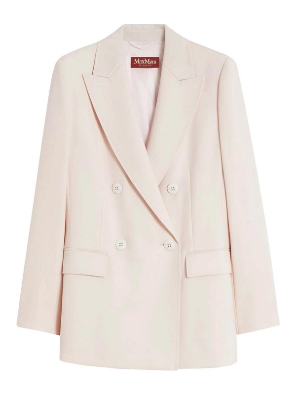 Max Mara: Blazer - Blazer - Rosa