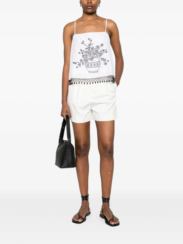 Max Mara: Hosen Shorts online - Shorts - Creme