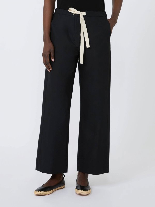 S MAX MARA: Pantalones casual online - Pantalón Casual - Negro