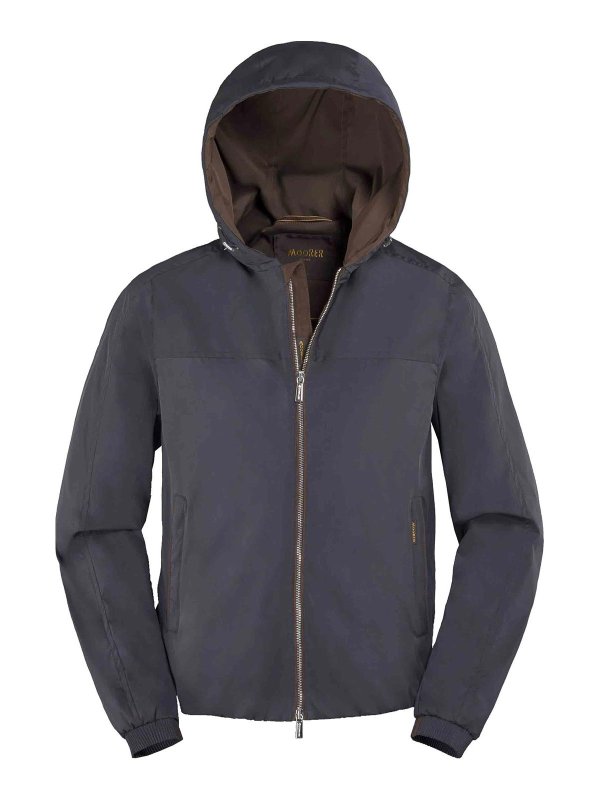 MOORER: ダウン・ハイテクコート - ダウンコート - ダークブルー