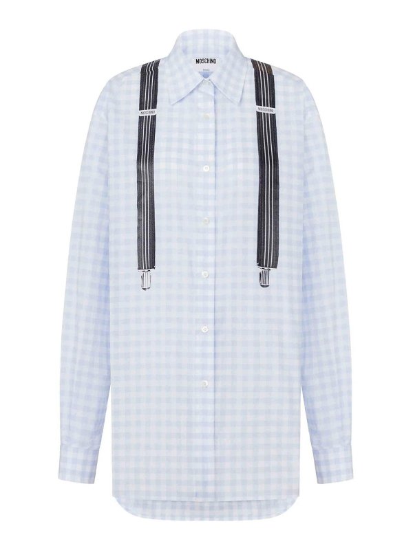 MOSCHINO: Camisas - Camisa - Púrpura