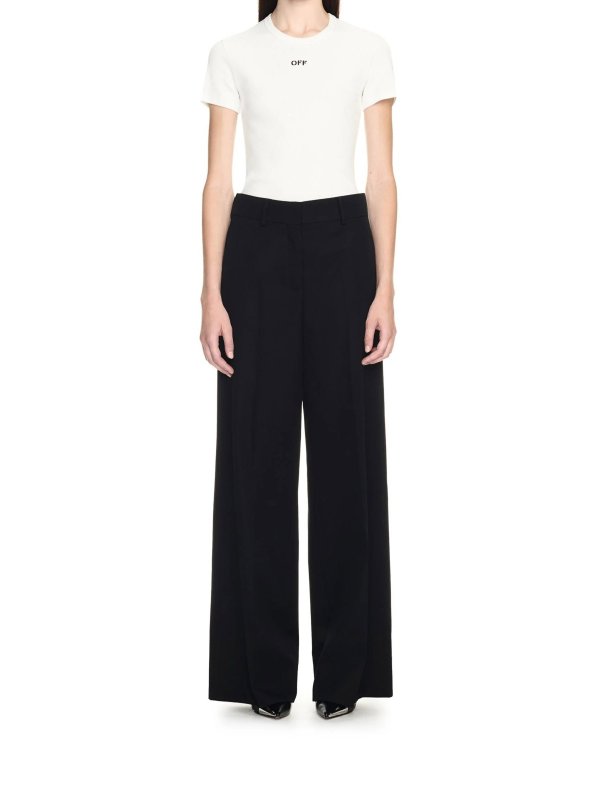 OFF-WHITE: Tシャツ online - Tシャツ - 白