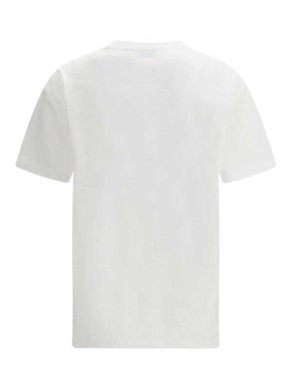 OFF-WHITE: t-shirts online - Big Logo Bookish Regular Tee