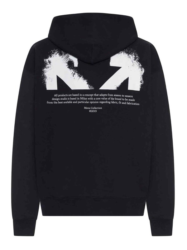 OFF-WHITE: Sweatshirts & Pulls online - Sweat-Shirts - Noir