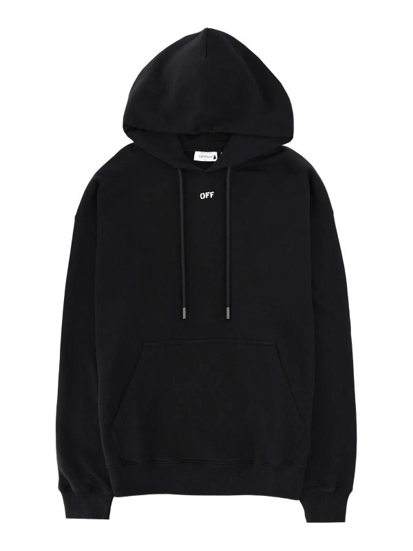 OFF-WHITE: Sudaderas y suéteres - Sudadera - Negro