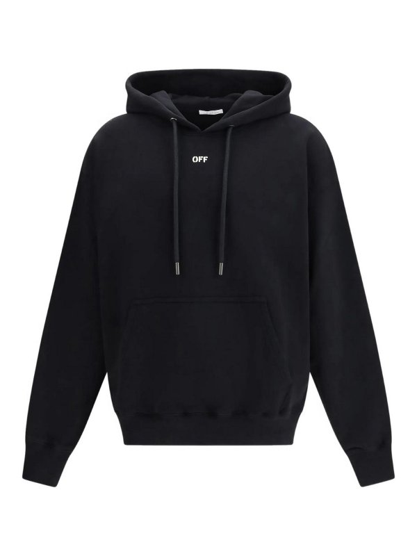 OFF-WHITE: Sudaderas y suéteres - Sudadera - Negro