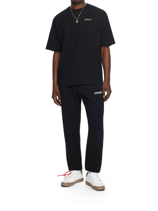 OFF-WHITE: Pantalons casual online - Pantalons Décontractés - Noir