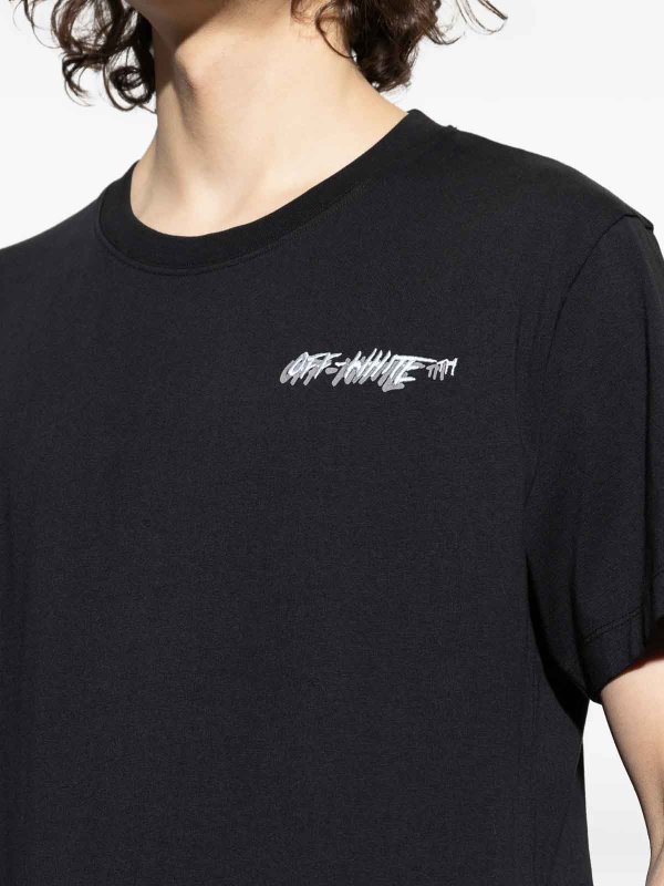 OFF-WHITE buy online Off Logo S/S Slim Tee