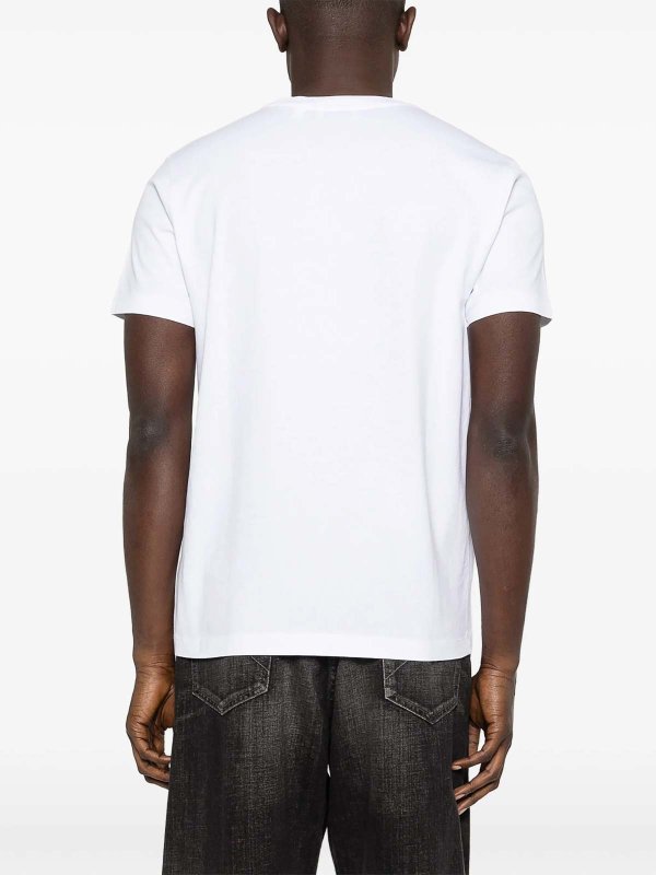 T-shirt slim S/S con logo spento Replica 
online: OFF-WHITE