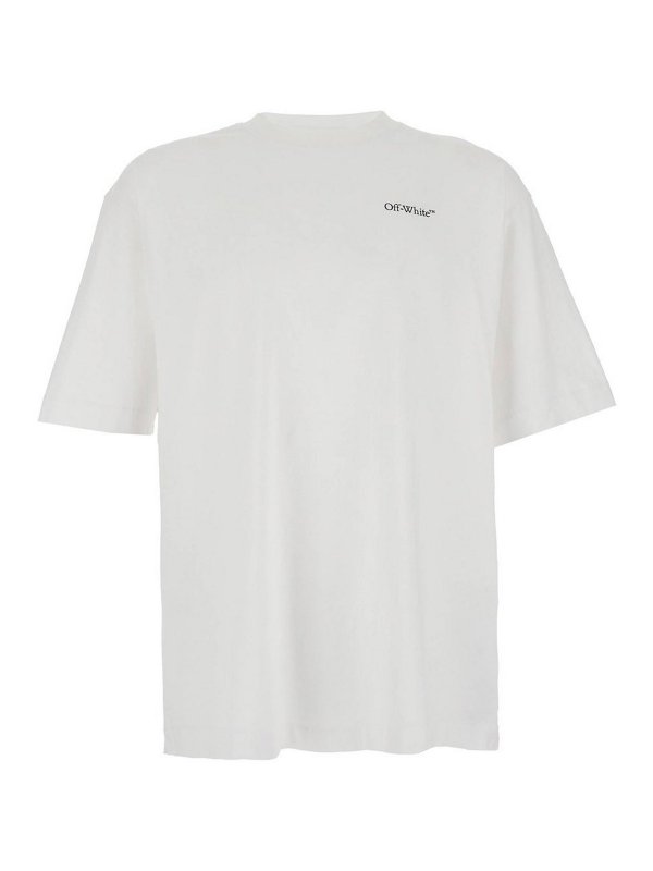 OFF-WHITE: t-shirts - Half Arrows S/S Skate Tee