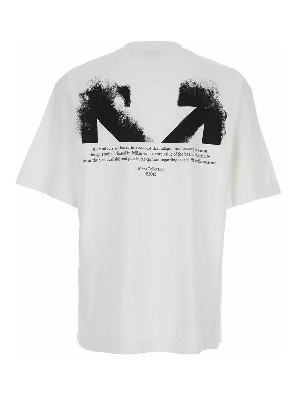 OFF-WHITE: t-shirts online - Half Arrows S/S Skate Tee