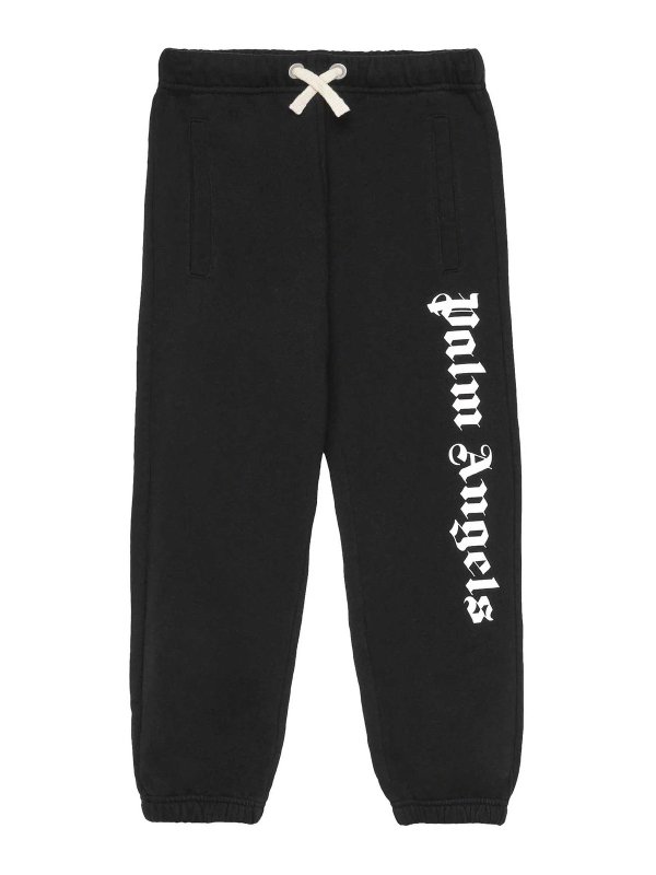 Palm Angels: カジュアルトラウザー - カジュアルパンツ - 黒