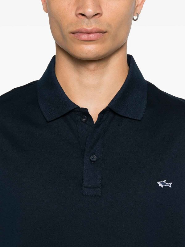 Cotton polo shirt shop online: PAUL & SHARK