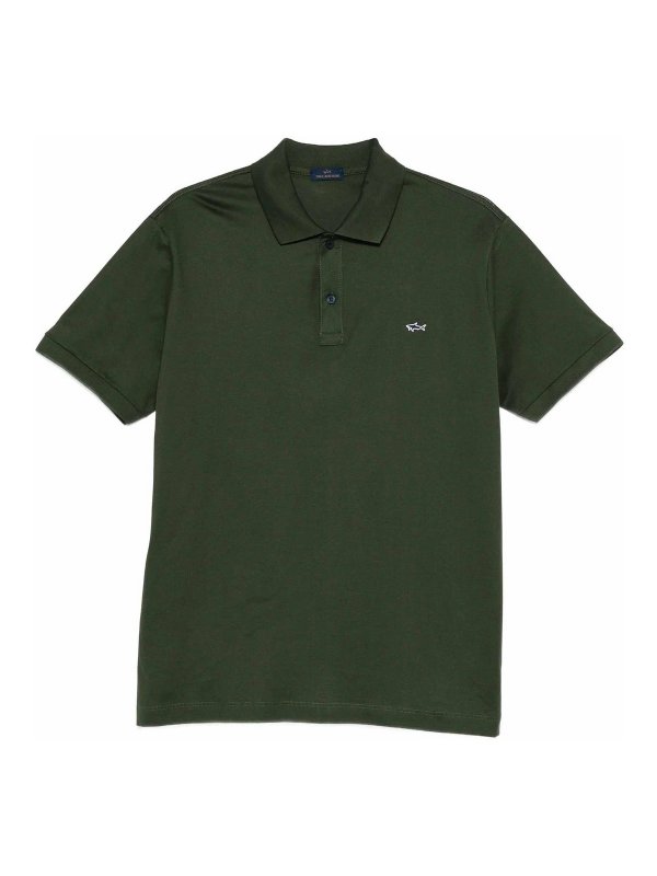 PAUL & SHARK: polo shirts - Cotton polo shirt