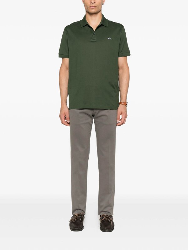 PAUL & SHARK: polo shirts online - Cotton polo shirt