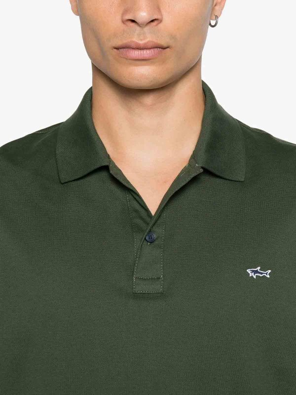 Cotton polo shirt shop online: PAUL & SHARK