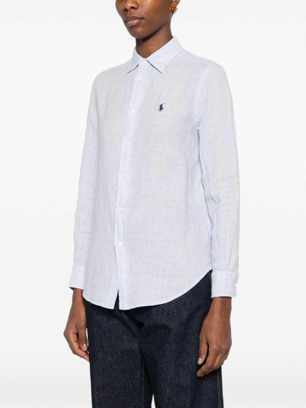 POLO RALPH LAUREN: シャツ online - シャツ - ブルー