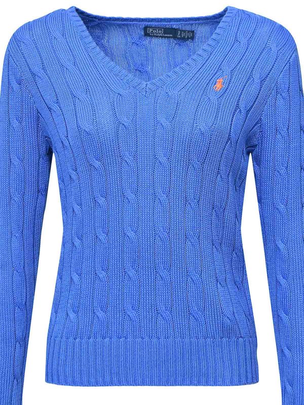 POLO RALPH LAUREN: Suéteres con cuello pico online - Suéter Cuello Redondo - Azul