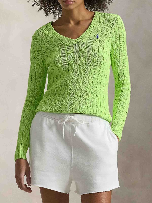 POLO RALPH LAUREN: クルーネック online - クルーネック - 緑