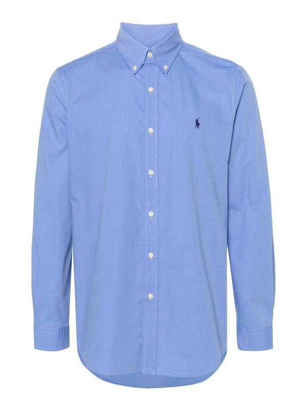 POLO RALPH LAUREN: Chemises - Chemise - Bleu