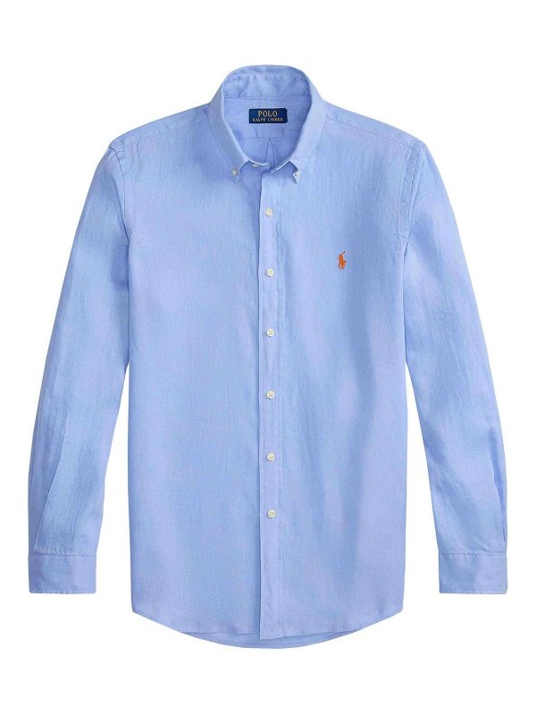 POLO RALPH LAUREN: Chemises - Chemise - Bleu