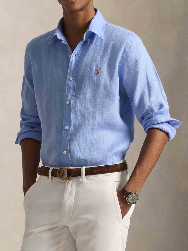 POLO RALPH LAUREN: Chemises online - Chemise - Bleu