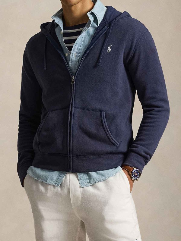 POLO RALPH LAUREN: Sweatshirts & Pulls online - Sweat-Shirts - Bleu