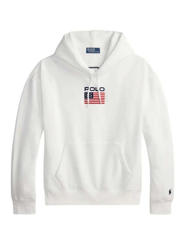 POLO RALPH LAUREN: Sweatshirts & Pulls - Sweat-Shirts - Blanc