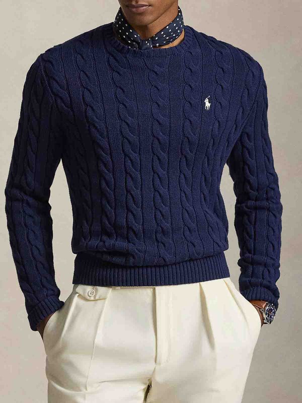 POLO RALPH LAUREN: crew necks online - Pullover