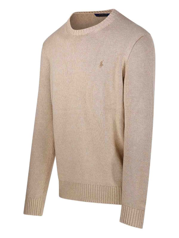 The Best Shops POLO RALPH LAUREN: Pull col rond - Pull Col Rond - Beige