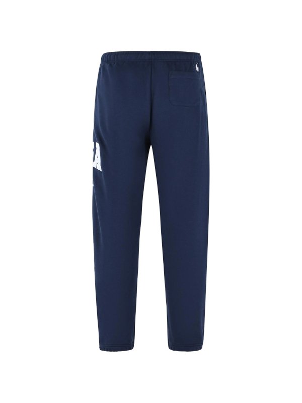 POLO RALPH LAUREN: Pantalons casual online - Pantalons Décontractés - Bleu Foncé